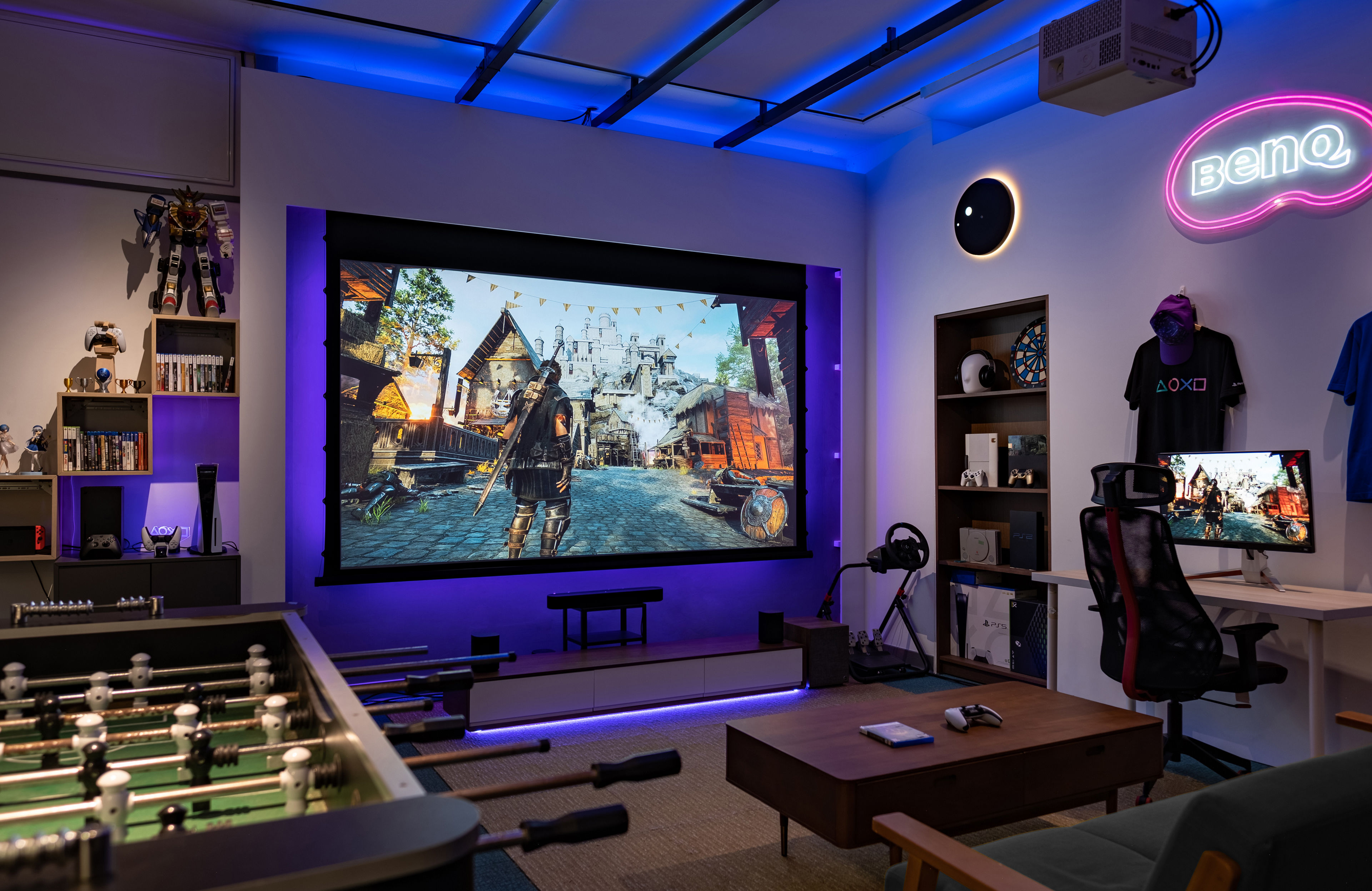 Creating the perfect gaming room setup