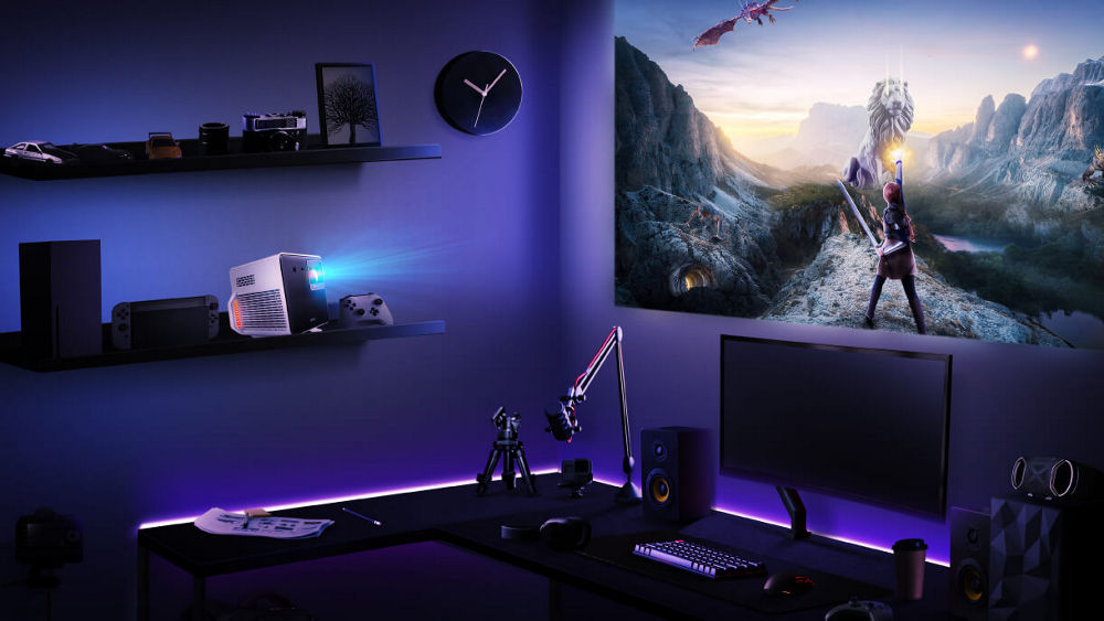 Gamers, rejoice! BenQ unveils 120Hz 4K OLED monitor and portable gaming  projectors