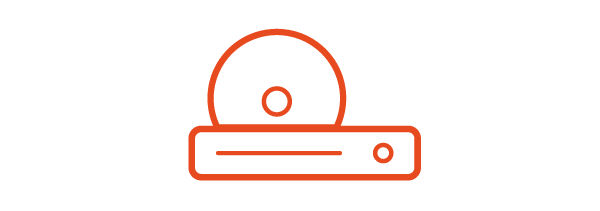 Pictograma Blu-ray player