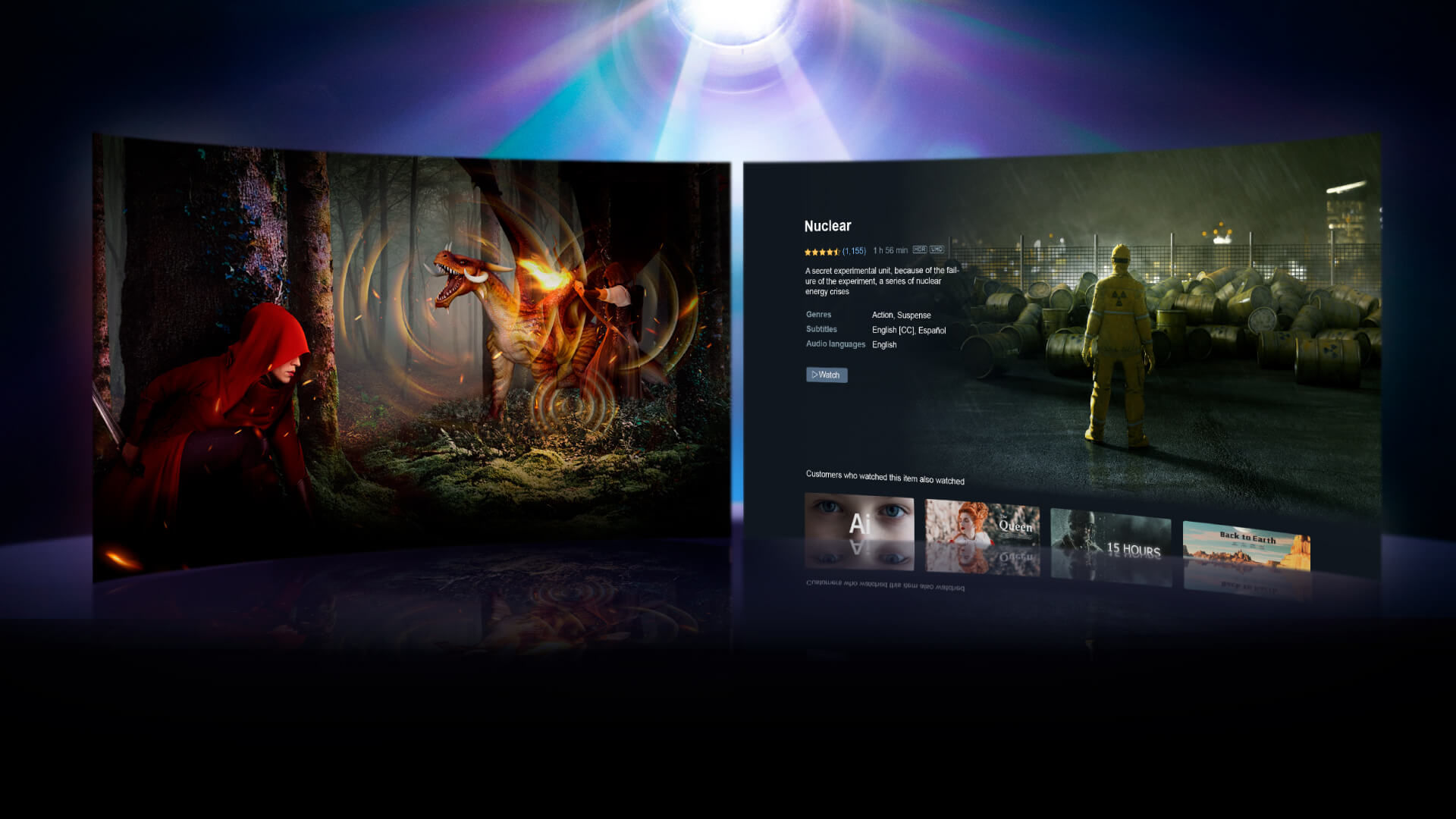 BenQ 4LED with long-lasting colors with 10+ years light source life