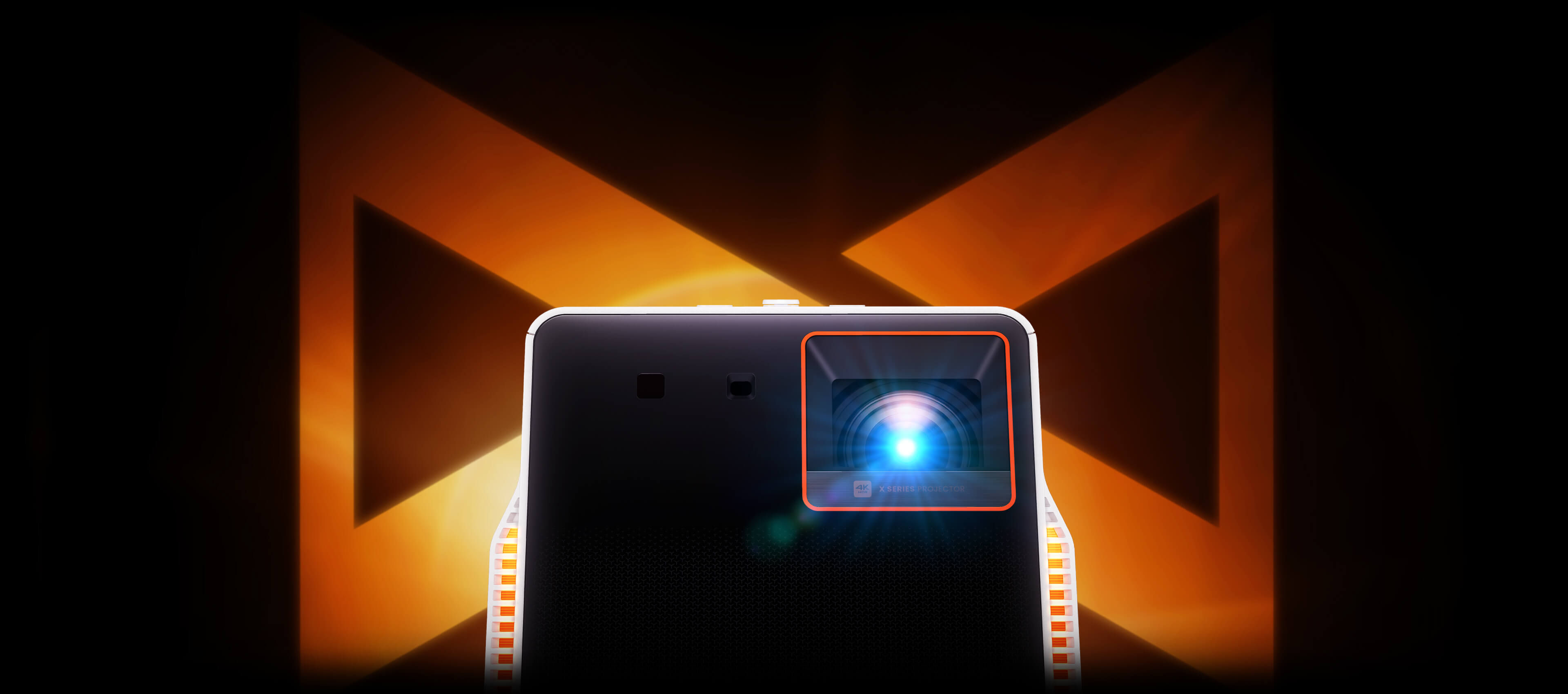 BenQ X300G portable console gaming projector with lowest 4.16ms* input lag in exclusive game modes brings your sight, hearing, and thoughts into action with zero delay