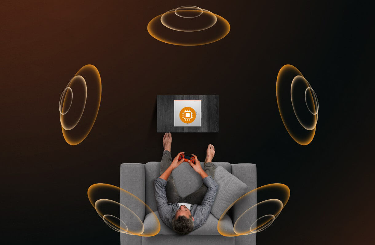 X3100i with BenQ Gaming Projectors with CinematicSound