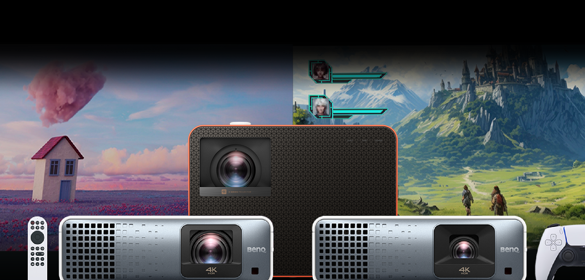 BenQ X3100i Gaming Projector Brings Immersive Open-World Gaming Experience Home