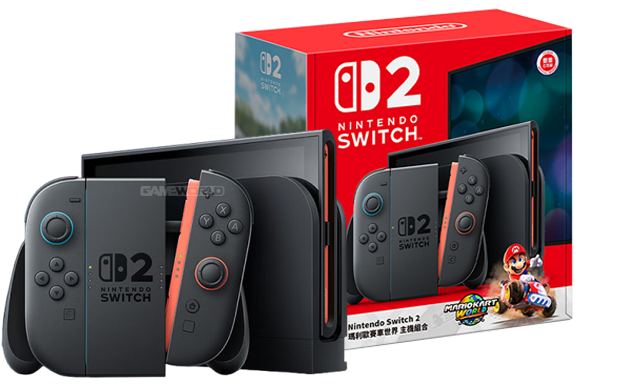 Nintendo 任天堂 Switch 2 (NS2) + 瑪利歐賽車世界乙台