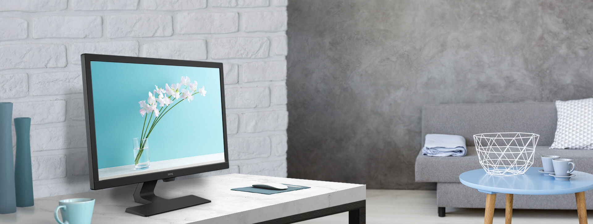 benq eyecare stylish monitor provides streamlined productivity and simplified lifestyle