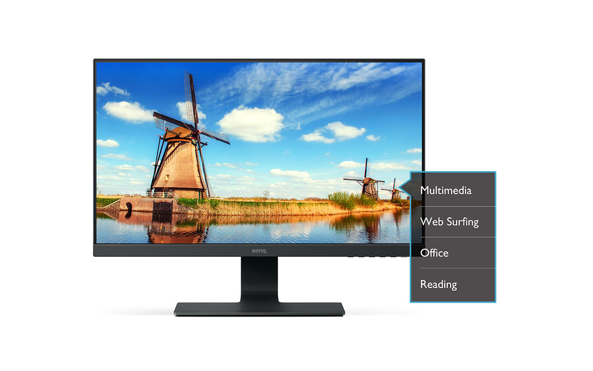 BENQ Monitor GL2580H 24.5 Zoll Full HD LED-Display Bildschirm schwarz