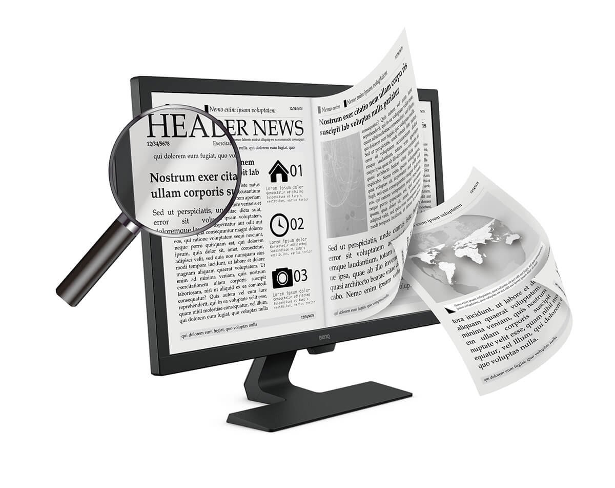 Der Epaper-Modus bietet ein klares Schwarz-Weiß-Leselayout ohne Ablenkungen und eine geeignete Bildschirmhelligkeit