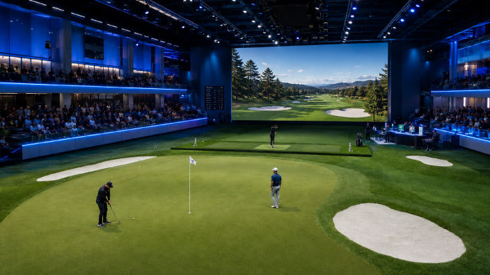 How BenQ AI Sim Sense Reenvisions Indoor Golf Simulation