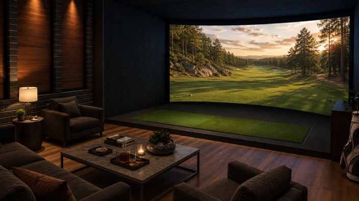 Simmersion: How Curved Screens Create Greater Golf Simulator Immersion