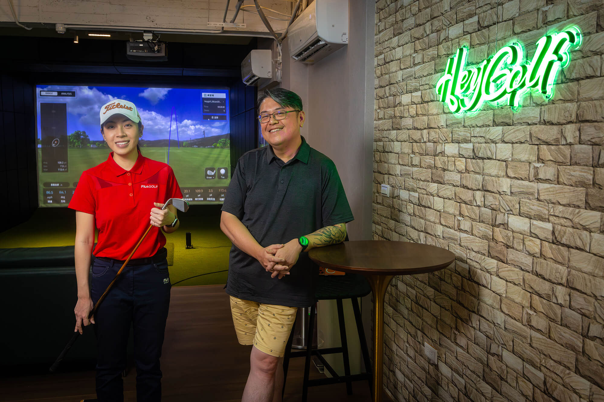 BenQ、Hey Golf 共同打造室內高爾夫社交秘境