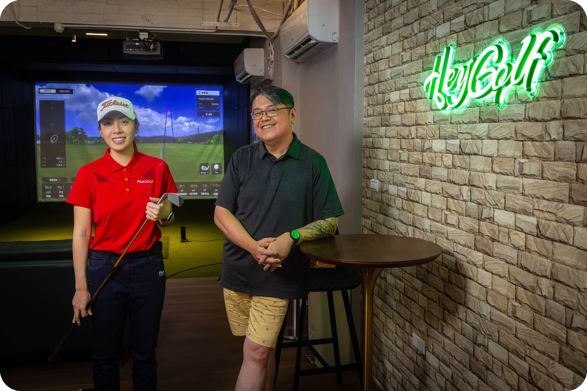 BenQ、Hey Golf 共同打造室內高爾夫社交秘境