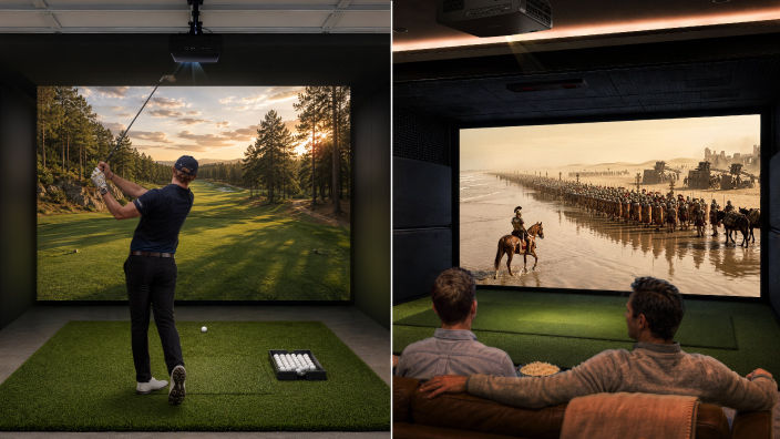 How BenQ Scene Memory Adds the Finishing Touch to Premium Golf Simulator Rooms