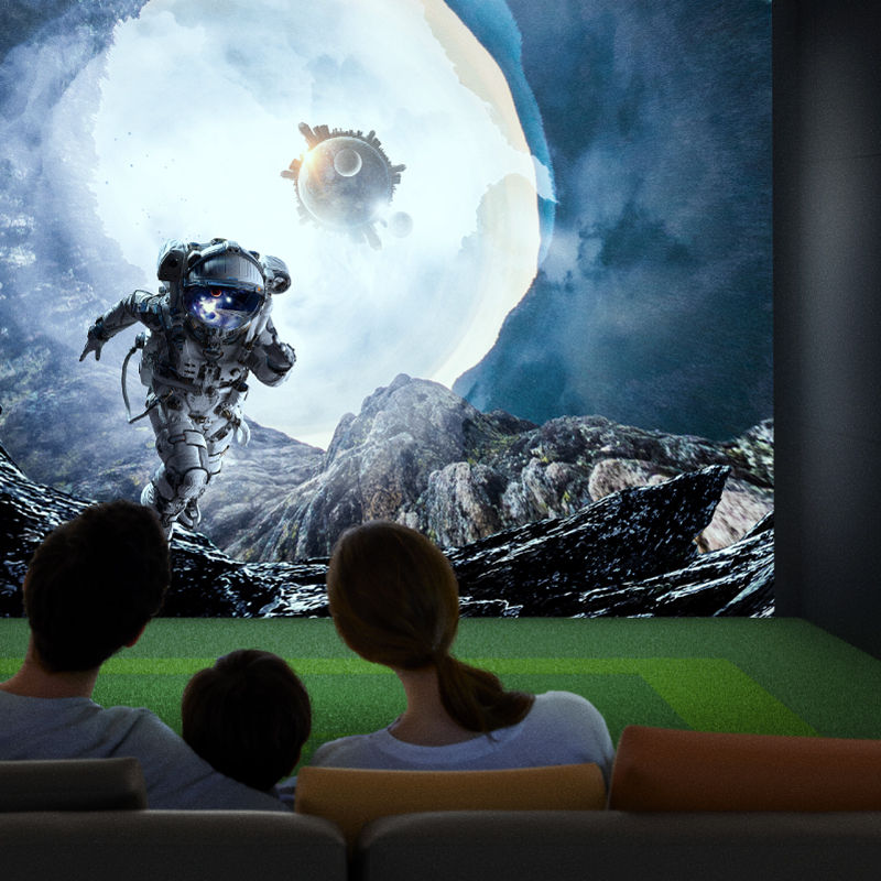 sim theater for golf and movies