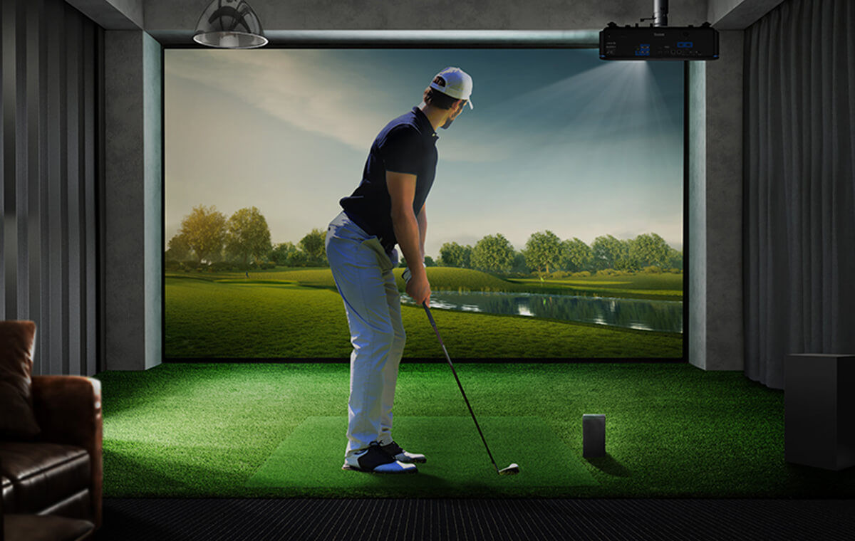 Virtual Golf Simulator For Home