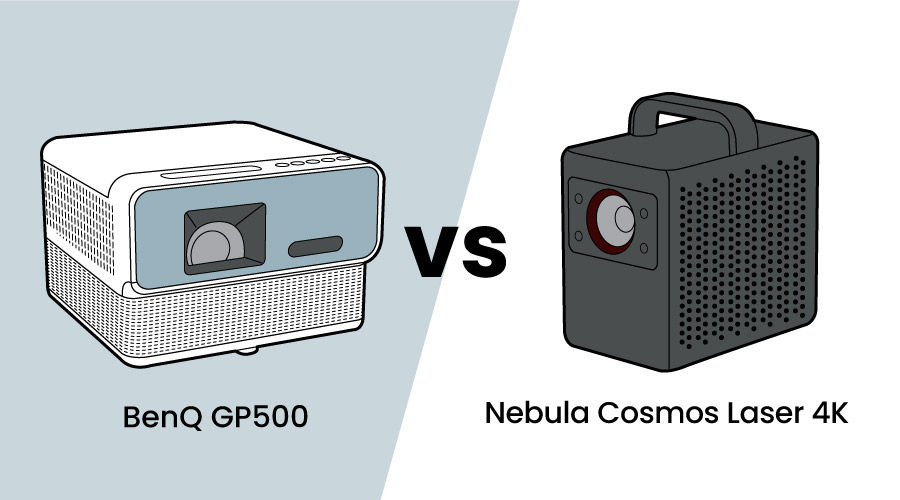 Home Movie Projectors: BenQ GP500 Vs. Nebula Cosmos Laser 4K