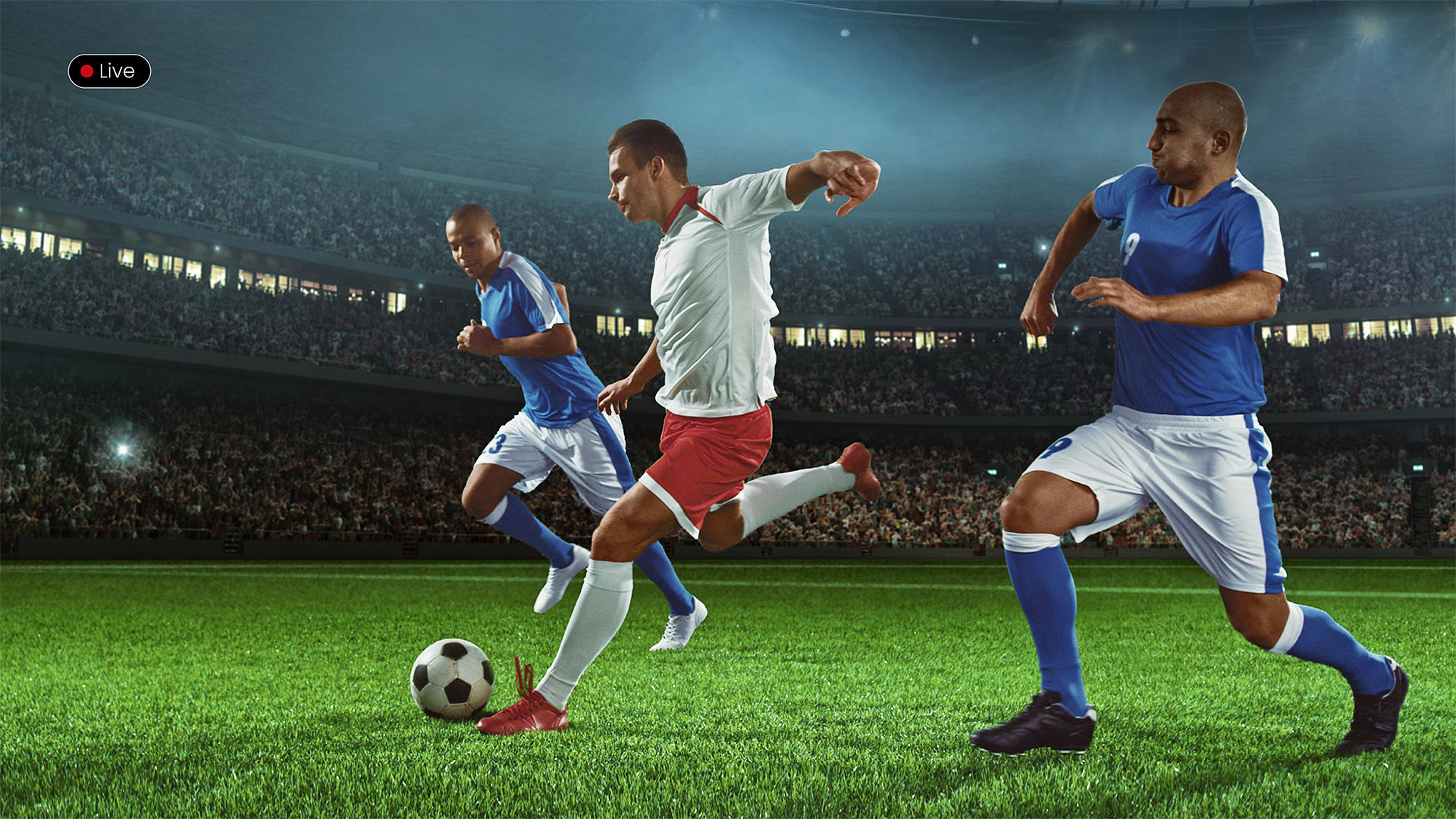 BenQ GP520 projector with MEMC+ Sports Mode for smooth, blur-free 4K sports action.