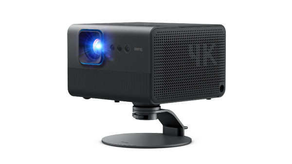 BenQ GP520 projector supports front or side projection for flexible installation in any room layout..