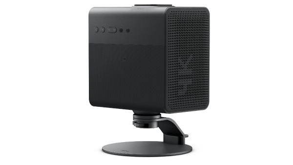 BenQ GP520 projector with upward projection for versatile viewing angles, ideal for projecting onto ceilings or high walls.