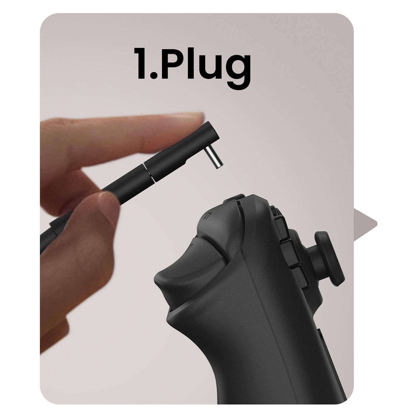 透過 USB4 將您的 Steam Deck 和轉接器插入 GR10，實現 4K 高更新率影片輸出