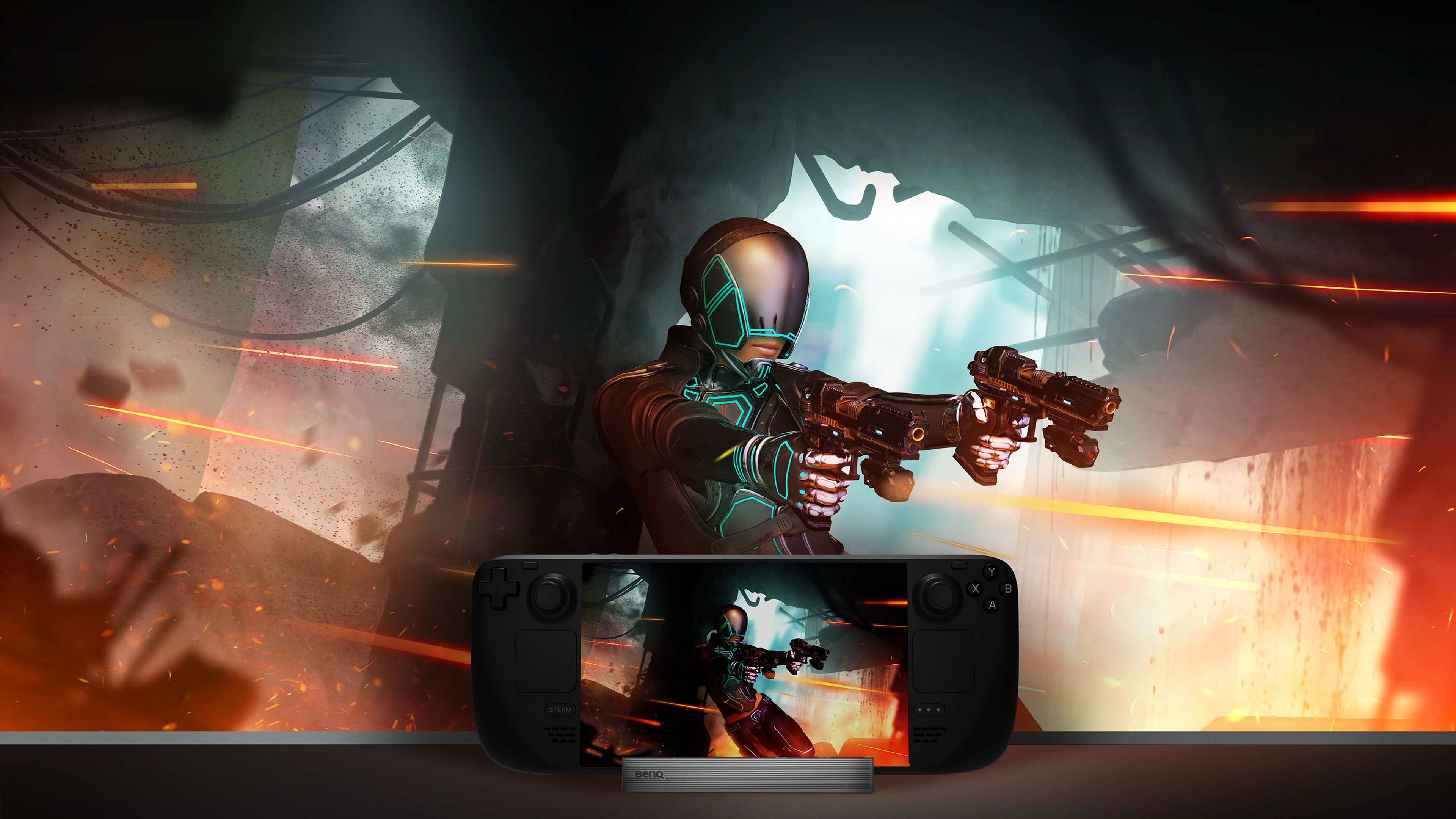 120Hz 零殘影表現 帶來最順暢的 Steam Deck 體驗