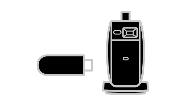 GV50P supports media reading from USB-C flash drives