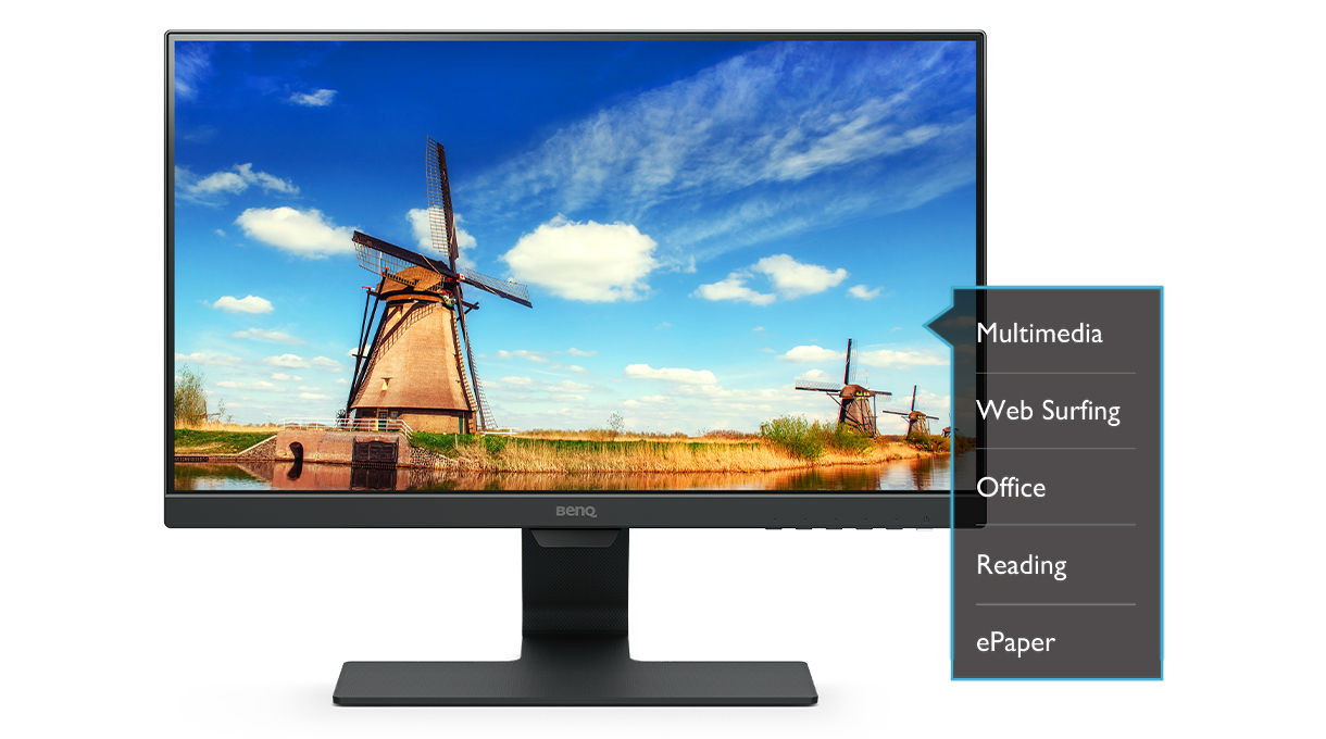 BenQ gw2283 low blue light technology 