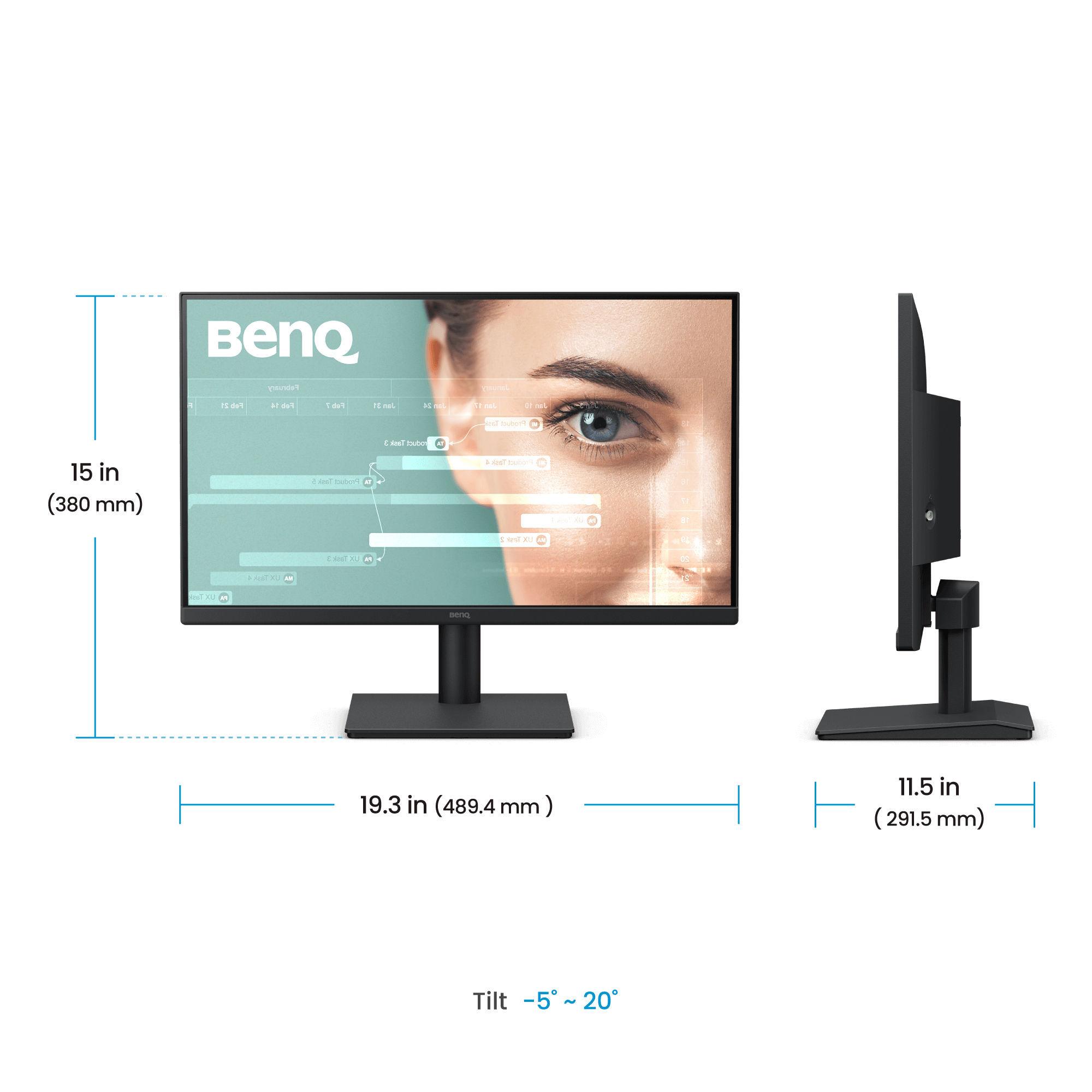 Benqモニター gw2291-4