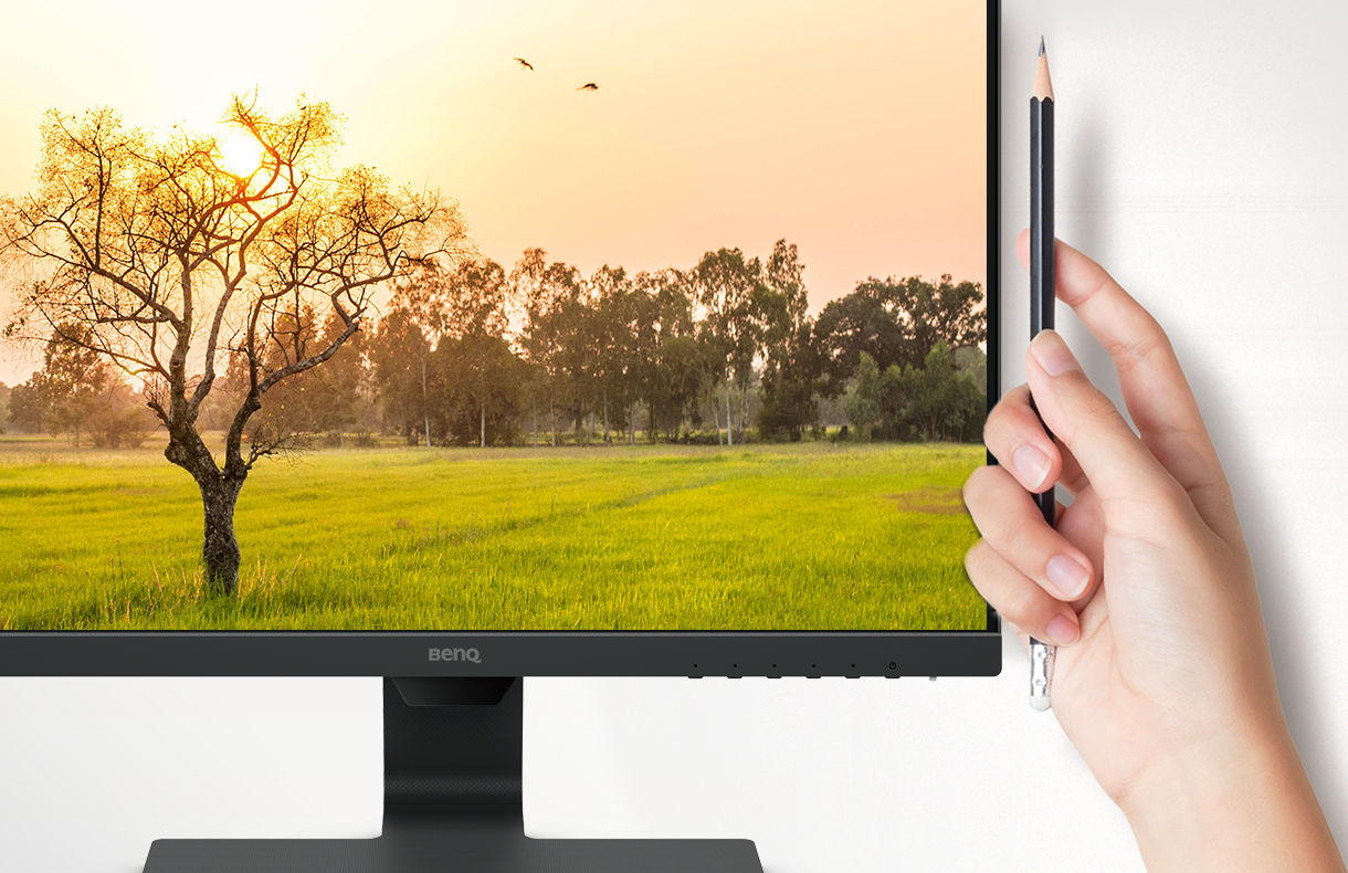 benq gw2381 offers edge-to-edge panel with ultra slim bezels