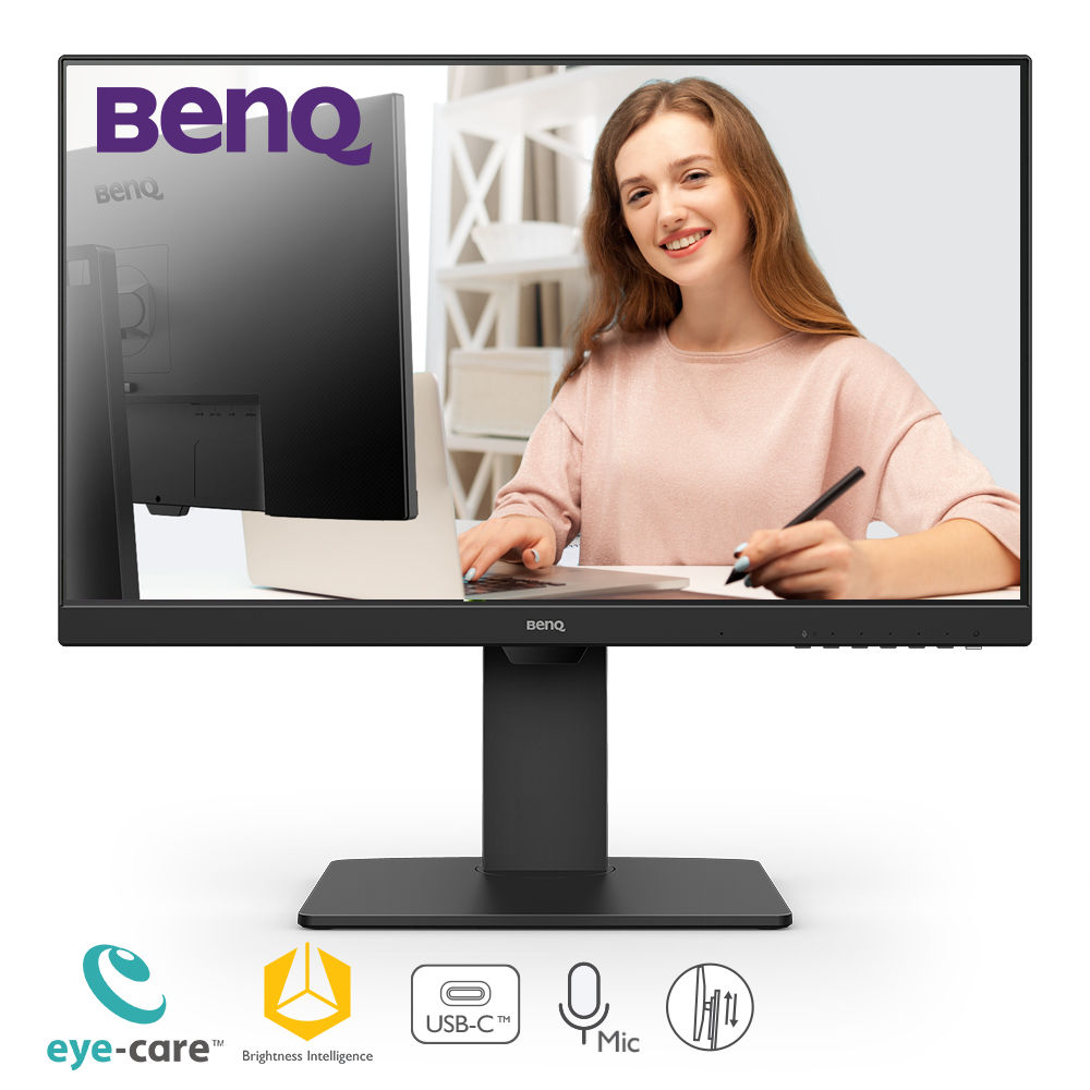 限定数のみ BenQ 23.8インチモニター GW2480E 3枚セット アーム付き