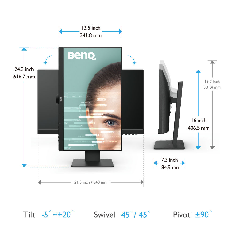 BenQ GW2485TC アイケアモニター 23.8インチ 　【美品】 Amazon.co.jp: ベンキュージャパン BenQ GW2485TC アイケア