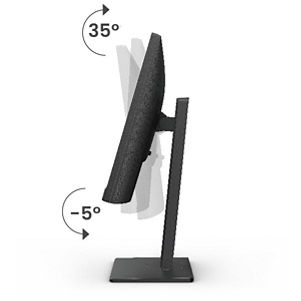 màn hình bảo vệ mắt benq GW2780T eye-care monitor có khả năng nghiêng, xoay trục, xoay ngang và tùy chỉnh độ cao