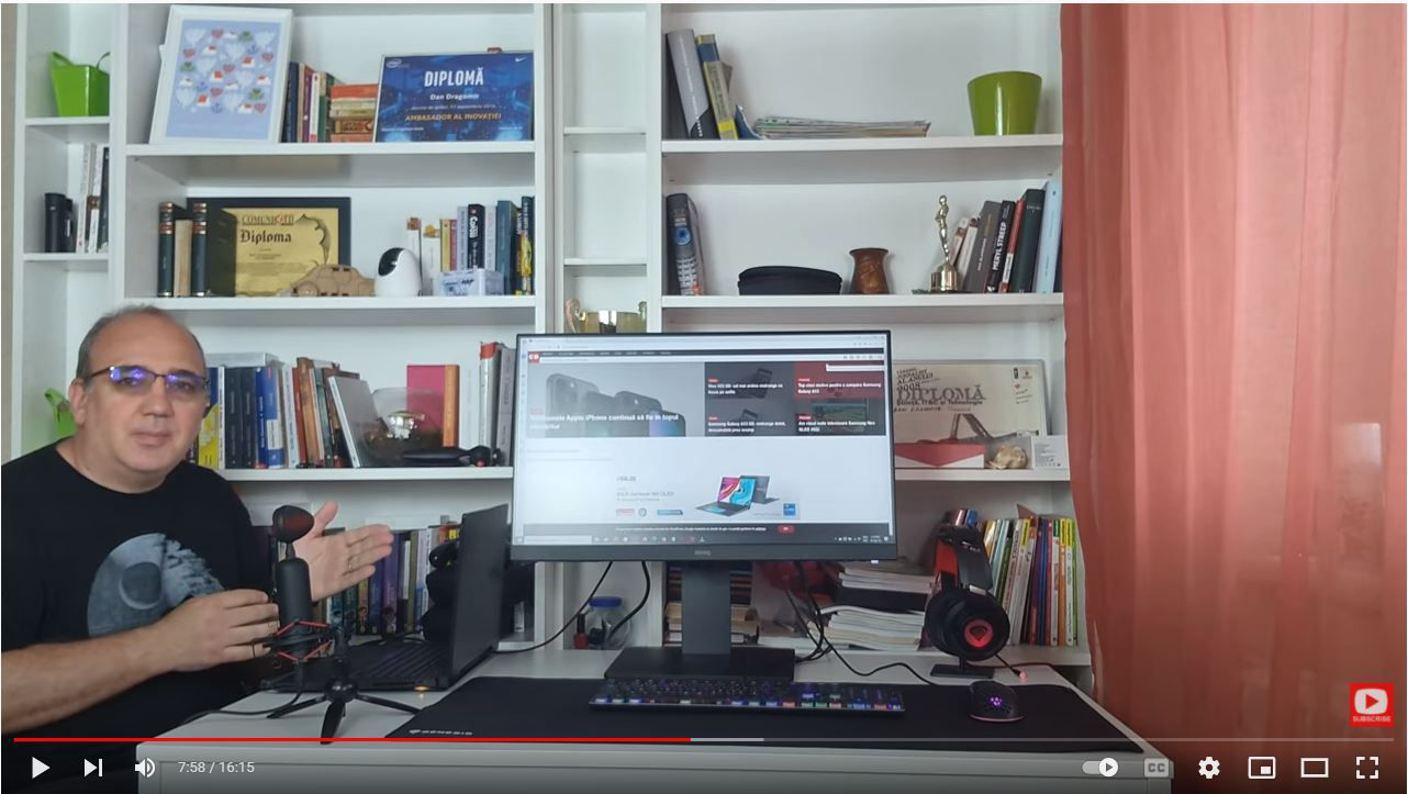 BenQ GW2785TC review Dan Dragomir