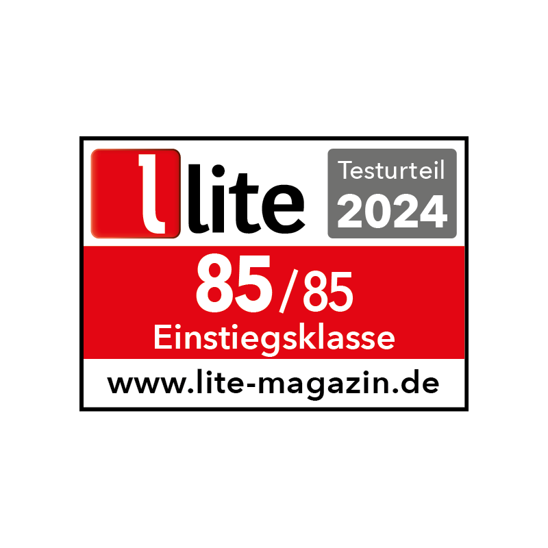 Testsiegel vom lite Magazin für den BenQ Monitor GW2790