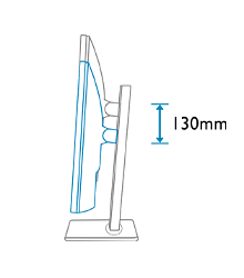 BenQ ergonomic design for height adjusting