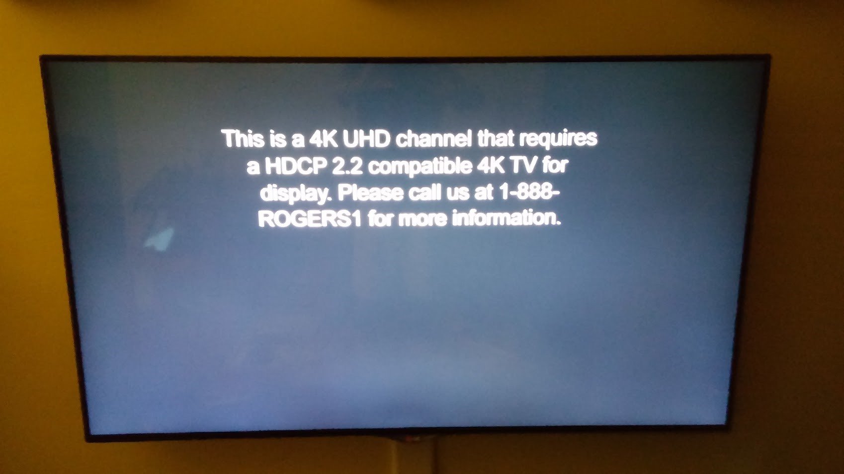 A HDCP Error
