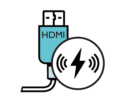 Conexão rápida com HDMI