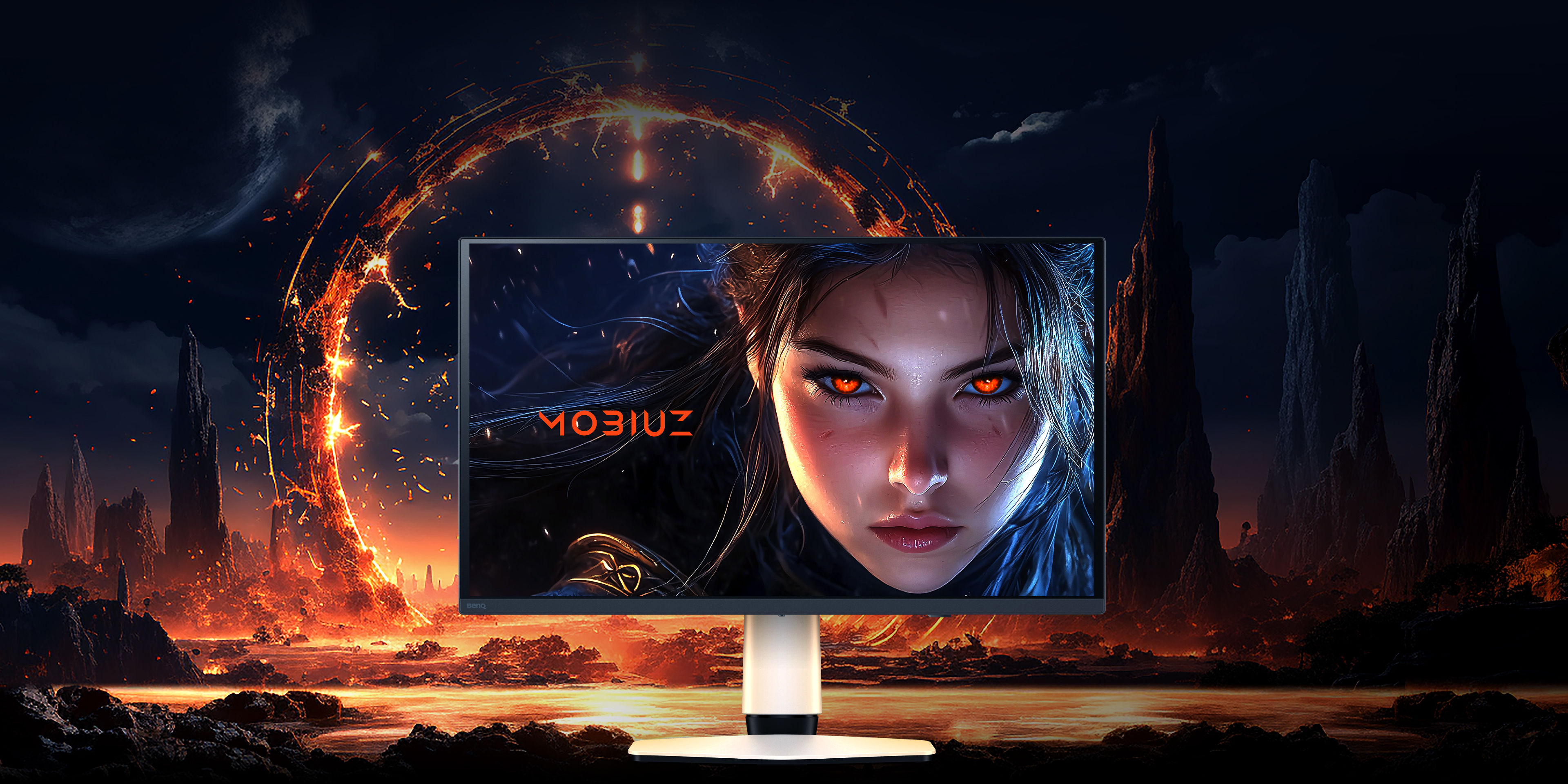 Immerse in breathtaking game art on the BenQ MOBIUZ EX271UZ. Its 4th Gen QD-OLED, MOBIUZ color tuning, and 4K 240Hz deliver unparalleled visual fidelity, making every detail shine.