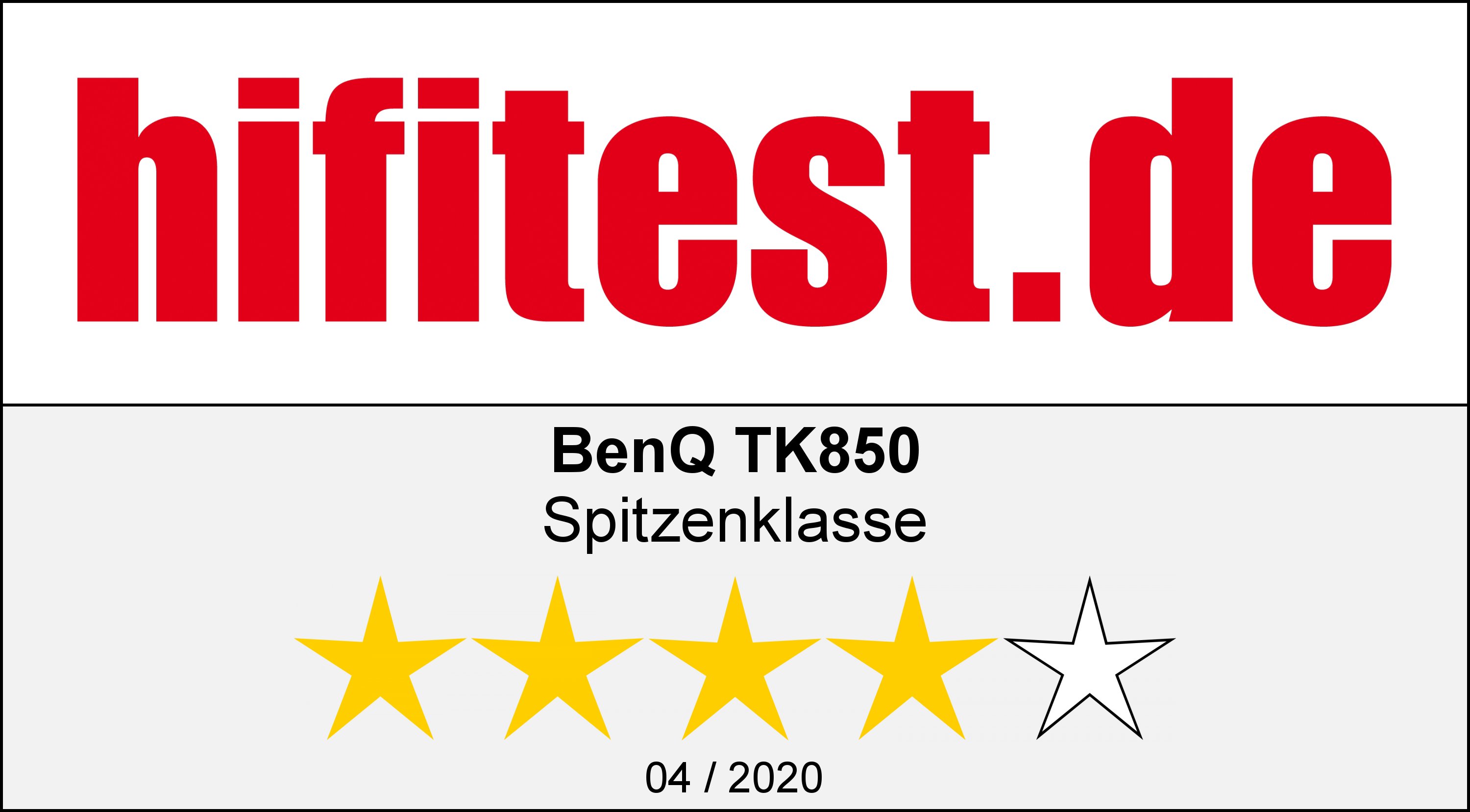 4K Beamer TK850 von BenQ im Test bei hifitest.de