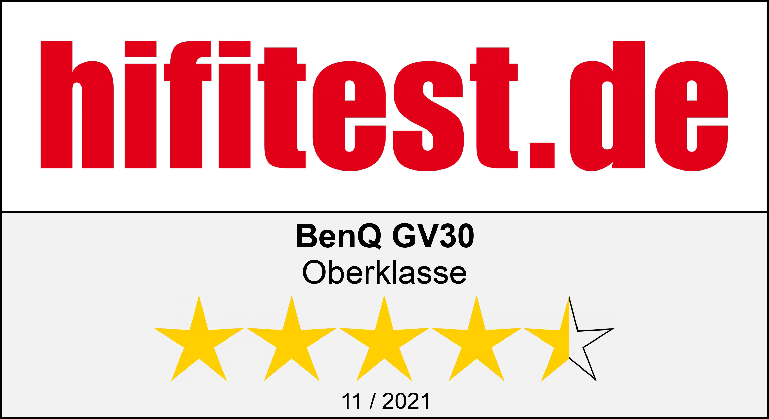 GV30 portabler Beamer von BenQ im Test bei hifitest.de