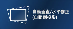BenQ GP500 2D 自動側投影 / 自動水平梯形修正
