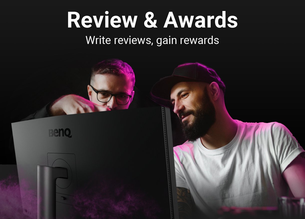 Share reviews to get rewards