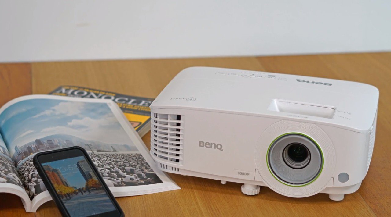 This is BenQ business projector that enables you to have wireless presentation.