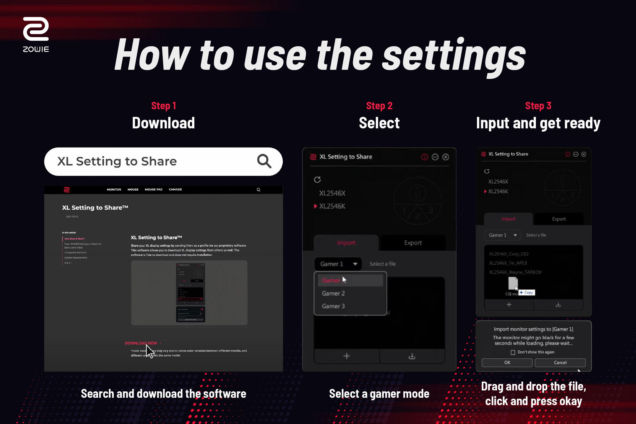 2_How to use the settings