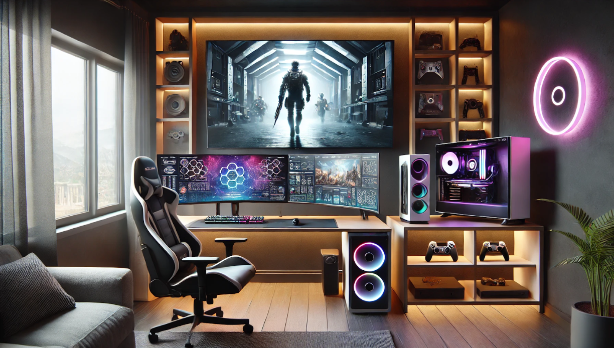 PC Gaming on a Desk