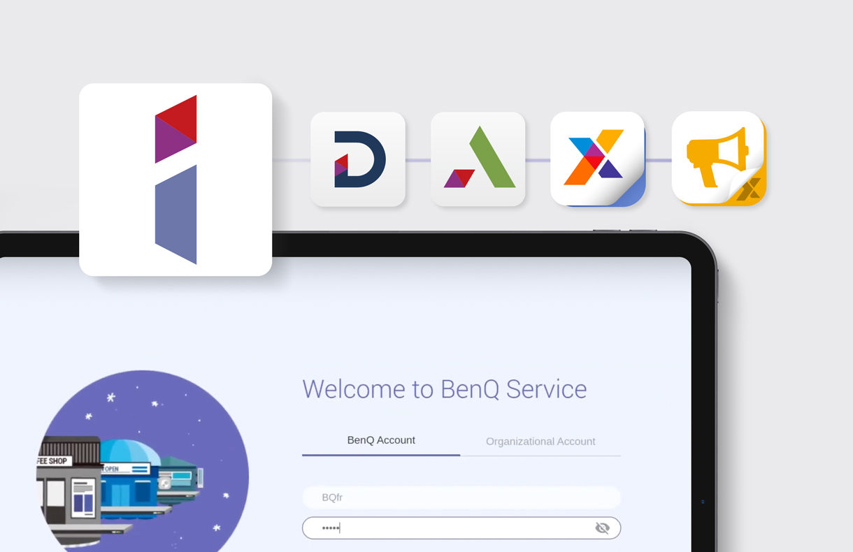 BenQ services for streamlined account management
