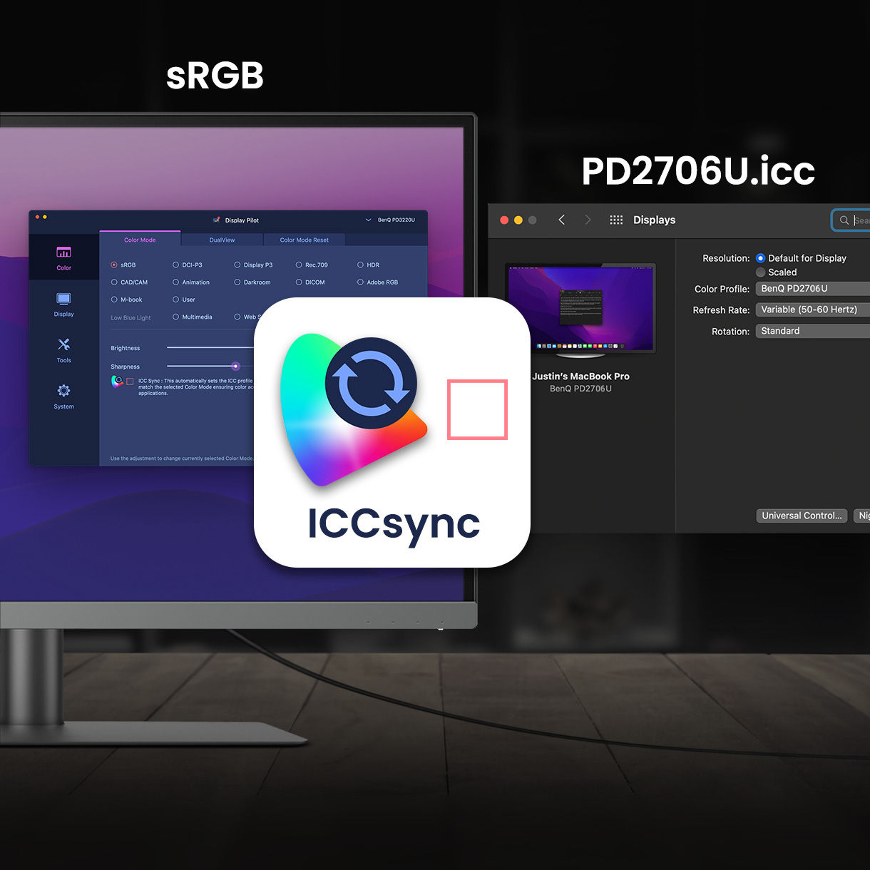 מעבר פרופיל צבע וסנכרון ללא כאבים עם BenQ ICCsync