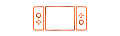 Icona della console di gioco portatile