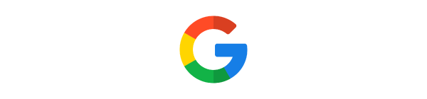 A colorful Google "G" logo representing the Google EDLA certification on BenQ interactive displays, allowing users to securely download work apps directly from the Google Play Store.
