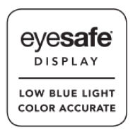 BenQ BL2790 is global safety authority TÜV Rheinland certified Flicker-Free, Low Blue Light, and EyeSafe.