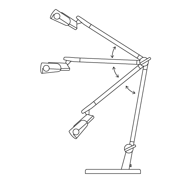 Lamp arm durability test